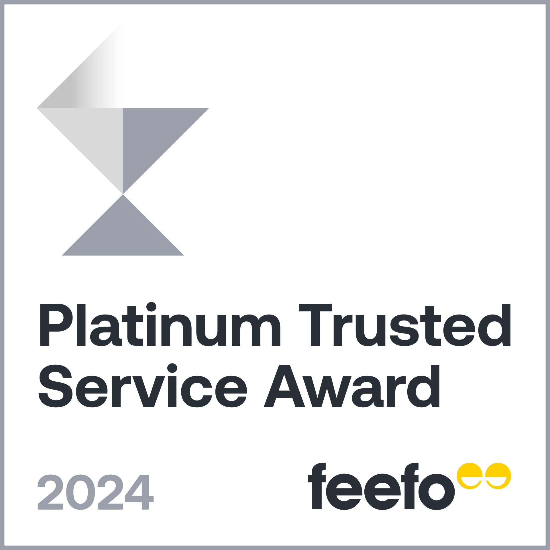 Feefo platinum service award Allianz Care